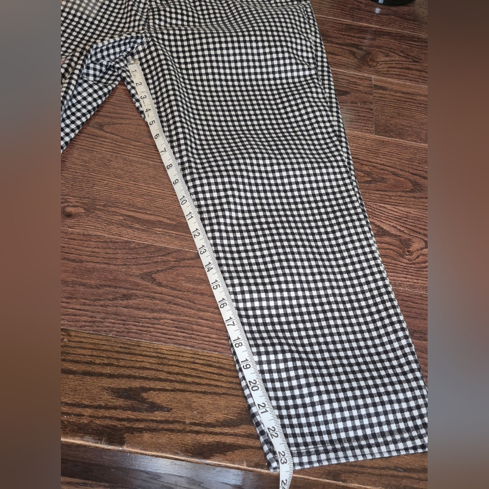 Nygard Black and White Plaid Pants - Picture 5 of 16